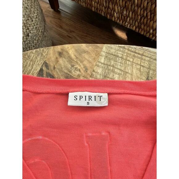 Spirt Jersey 'ST. JOHN' Long Sleeve Shirt Women's Size S Made in USA - Picture 6 of 9